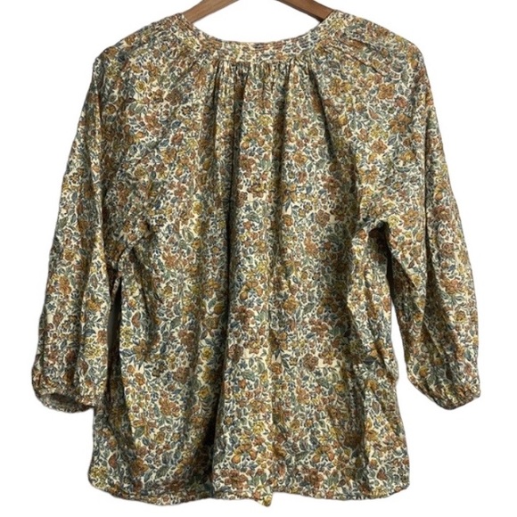 Universal Thread Floral Peasant Sleeve Blouse - Picture 3 of 9